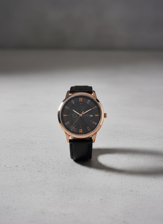 MontBlanc 0817A Men’s Luxury Watch | Premium Leather Strap, Water Resistant, Elegant Analog Timepiece ( without box )