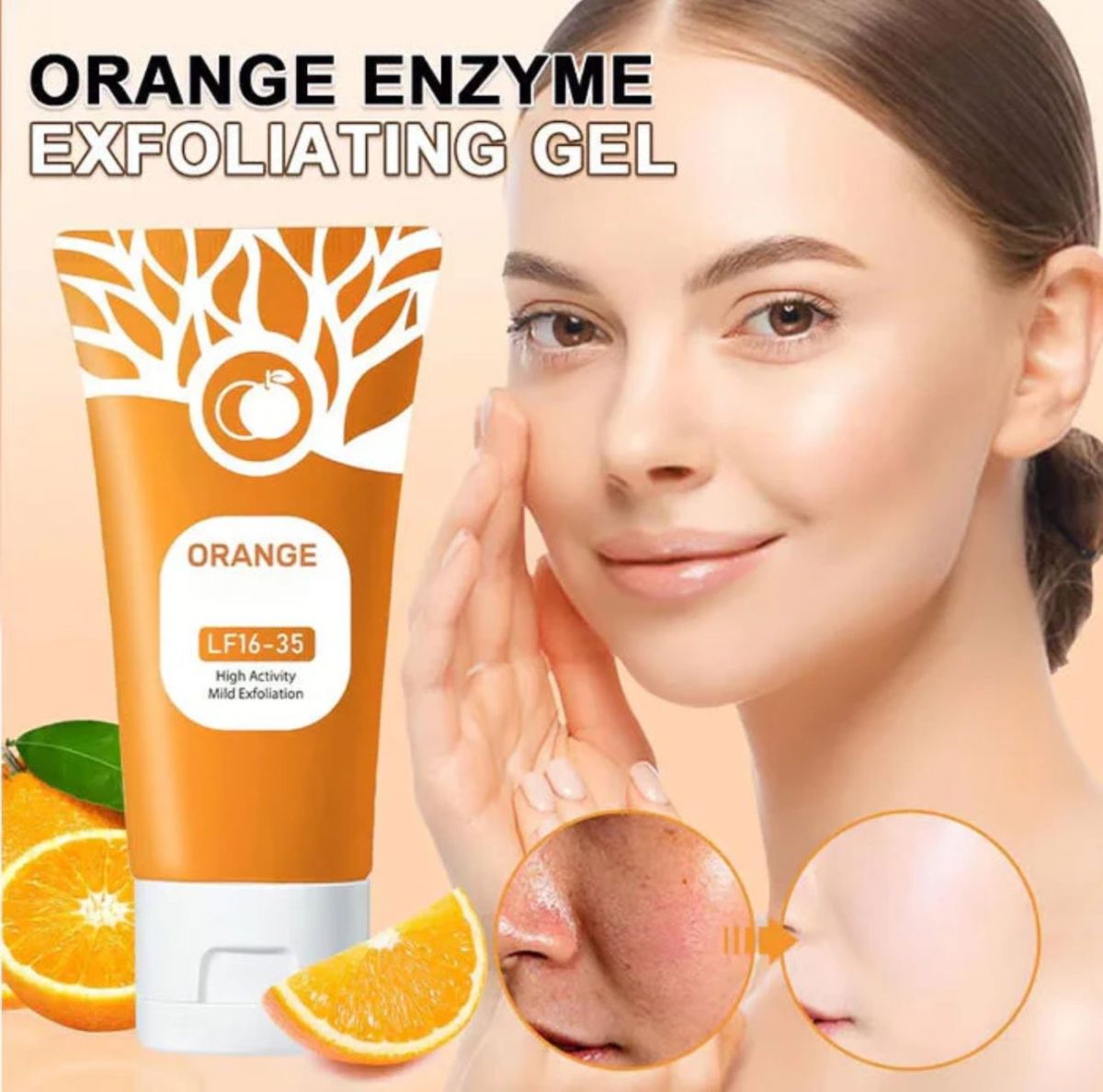 Orange Enzyme Exfoliating Gel – 100g | Brightening, Nourishing & Citrus Skincare for Radiant, Glowing, Healthy Skin View Gallery - Pakistan