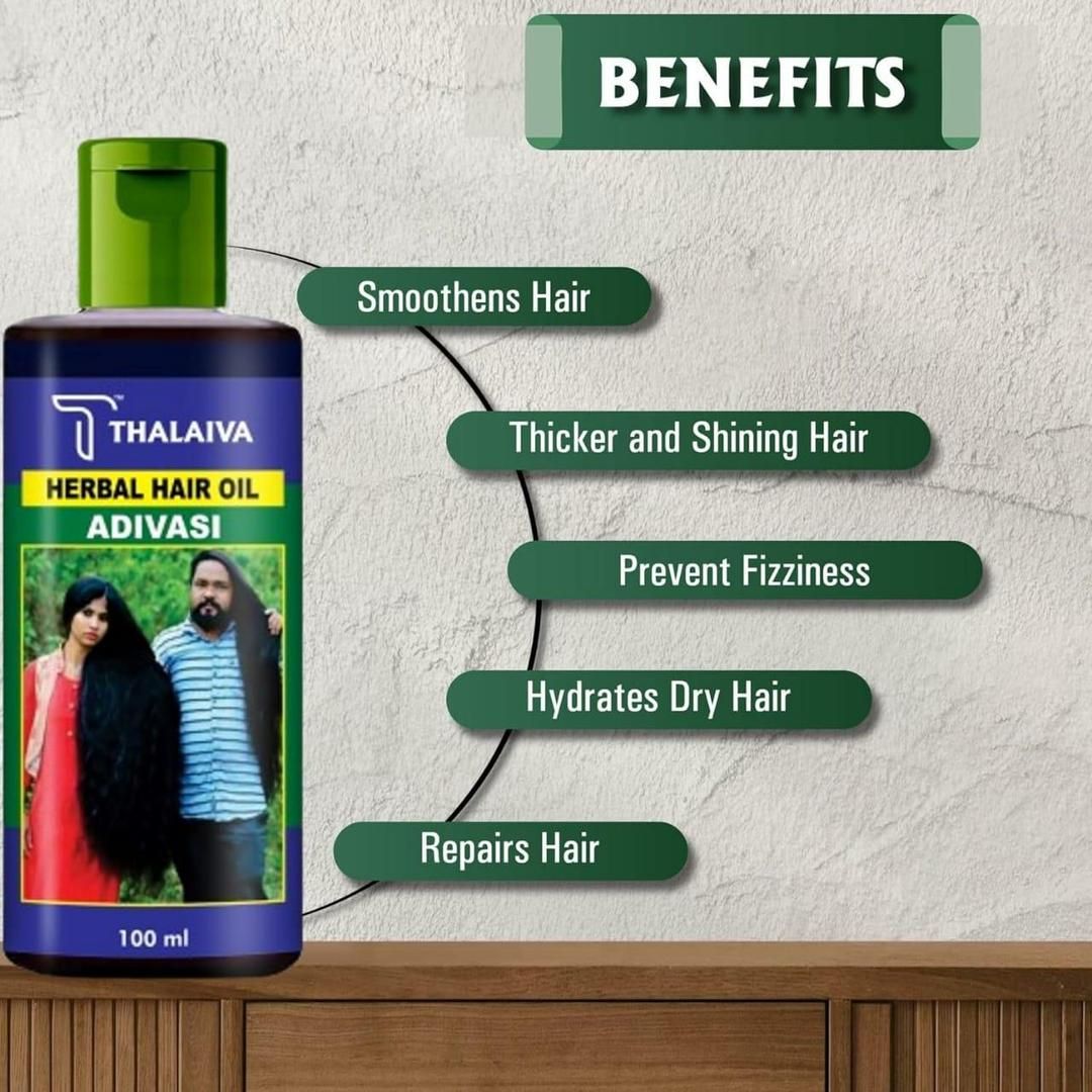 Adivasi Herbal Hair Oil And Shampoo Deal Pack Of 2 – Natural Hair Care Combo For Strong, Shiny, And Healthy Hair (Oil 100ml + Shampoo 200ml) View Gallery - Pakistan