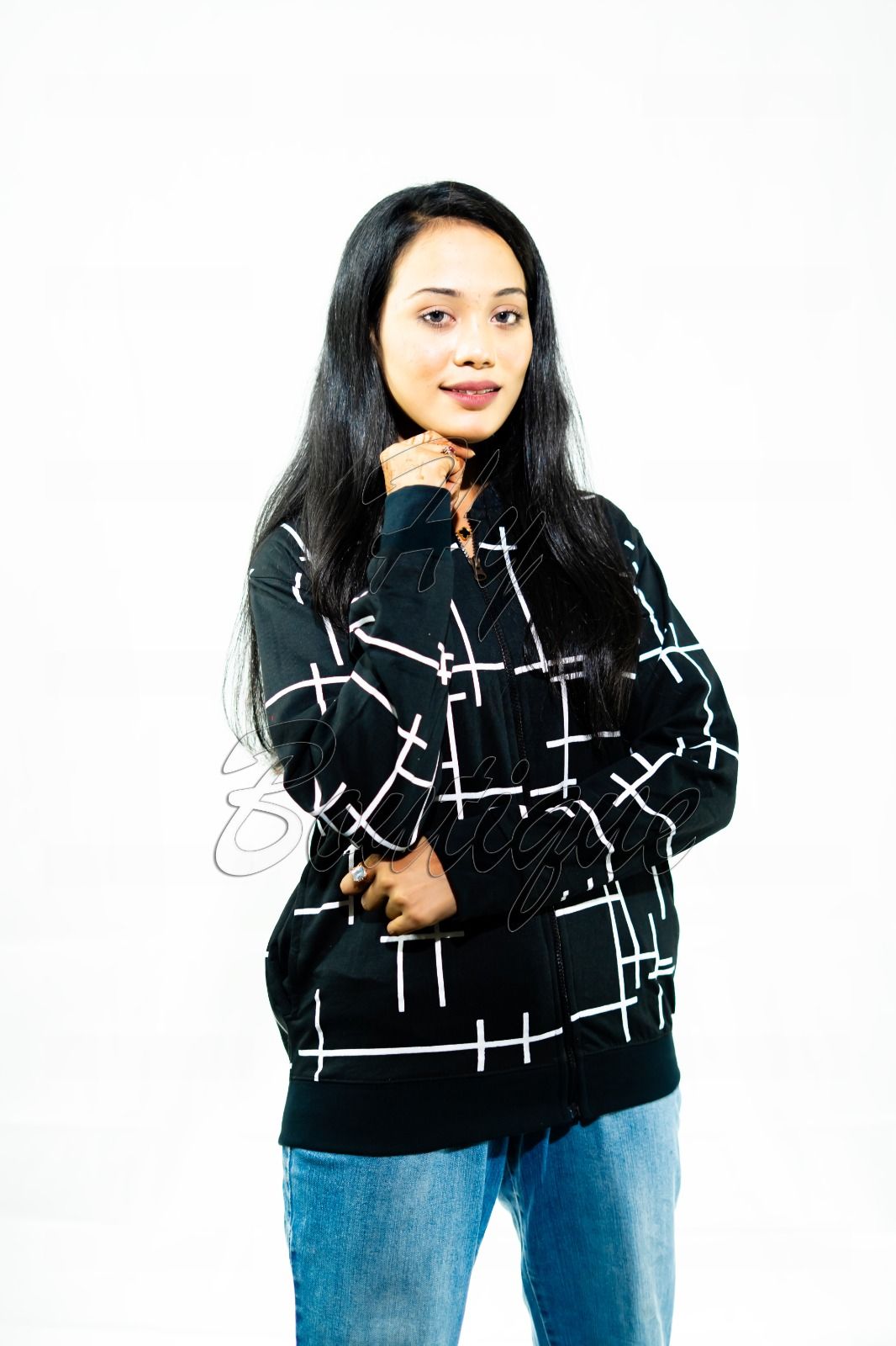 Rockstyle Women’s White Lining Winter Jacket | Stylish, Warm & Comfortable Outerwear for Ladies – Premium Quality View Gallery - Pakistan