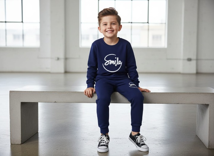 Tracksuit Co-Ord Set | Sweatshirt & Trouser 2-Piece Outfit for Boys & Girls – Comfortable, Stylish & Winter-Ready | For Kids/Baby View Gallery - Pakistan