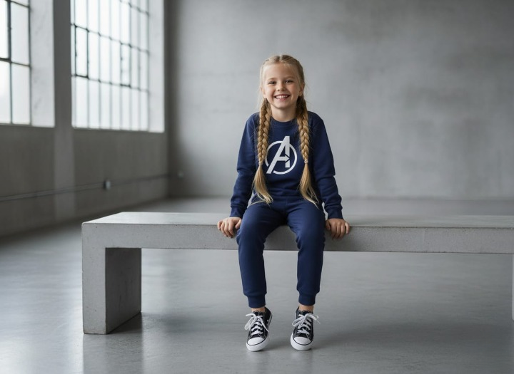Avenger Printed Sweatshirt & Pajama Trouser Tracksuit for Kids | Winter Warm Fleece Clothing Set Outfit for Boys & Girls | FOR BABY AND KIDS View Gallery - Pakistan