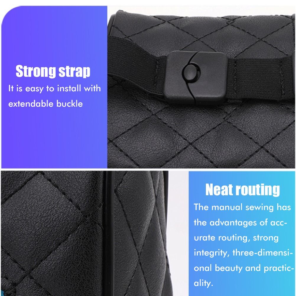 Luxury Leather Car Napkin Holder – Sleek Design, Easy Access & Secure Fit for Tissues View Gallery - Pakistan