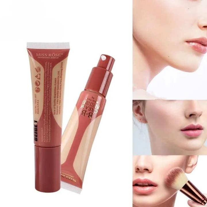 Miss Rose BB Cream Perfect Cover – High Coverage, Flawless Finish &amp; Long-Lasting Foundation