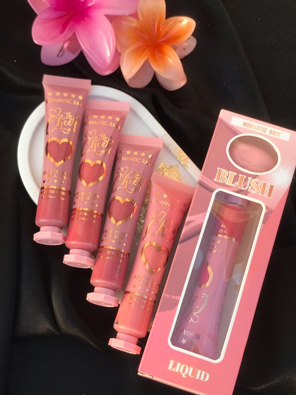 Pack of 2 - 2 in 1 Blush &amp; Blender Deal – Dual-Action Makeup Essential for Effortless Application