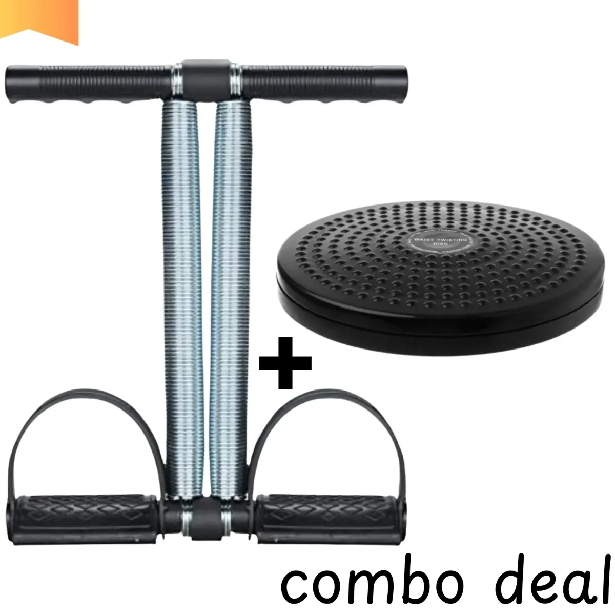 Twister Exercise Machine & Tummy Trimmer | Home Gym Fitness Equipment Set View Gallery - Pakistan