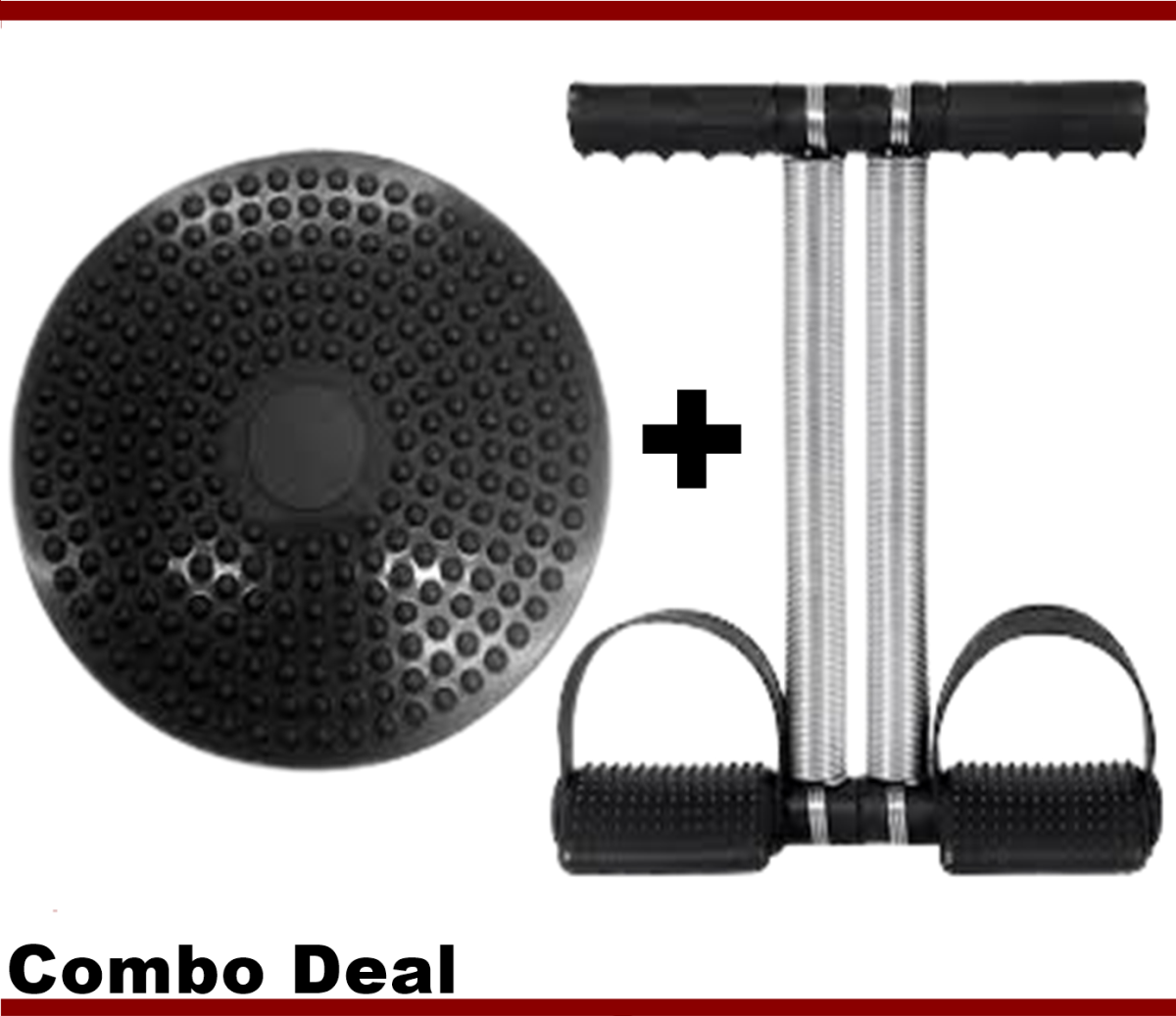 Twister Exercise Machine & Tummy Trimmer | Home Gym Fitness Equipment Set View Gallery - Pakistan