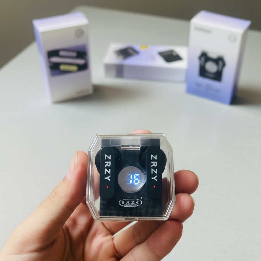 Zrzy New Model BT D30 | Digital Display Bluetooth Device with Long-Lasting Battery – Reliable, Modern & Portable View Gallery - Pakistan