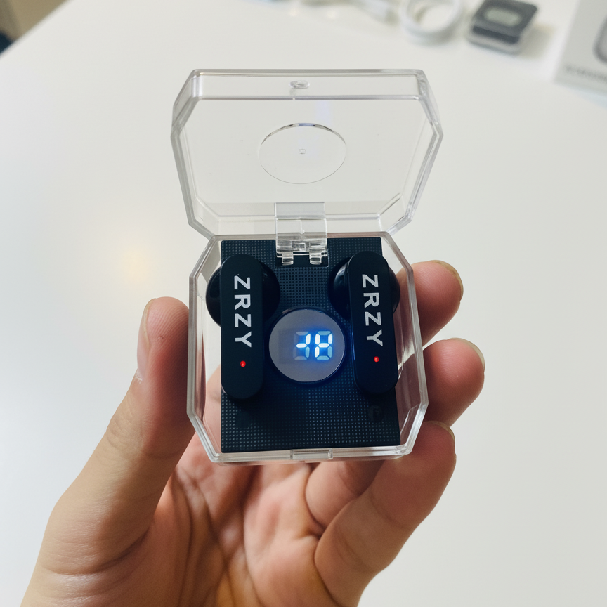 Zrzy New Model BT D30 | Digital Display Bluetooth Device with Long-Lasting Battery – Reliable, Modern & Portable View Gallery - Pakistan