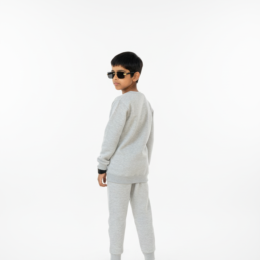 Winter Tracksuits for Kids | 2-Piece Shirt & Trouser Set for Boys & Girls – Warm, Cozy & Comfortable Winter Outfit FOR BABY AND KIDS View Gallery - Pakistan