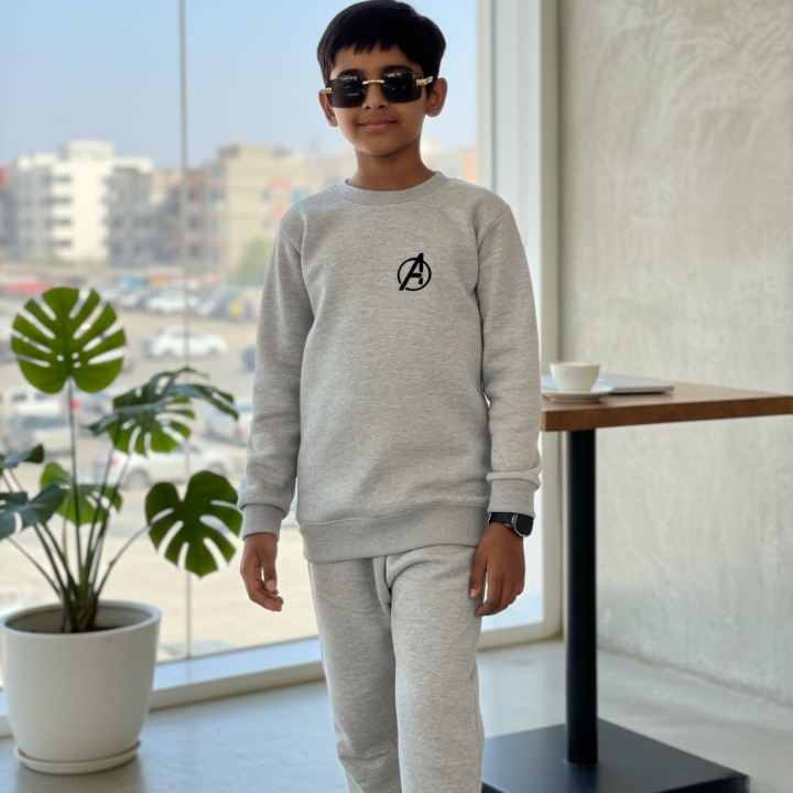 Kids Winter Tracksuits | Warm Sweatshirt & Trouser Set for Boys & Girls | Cozy Baby Winter Clothes for Everyday Wear FOR BABY AND KIDS View Gallery - Pakistan