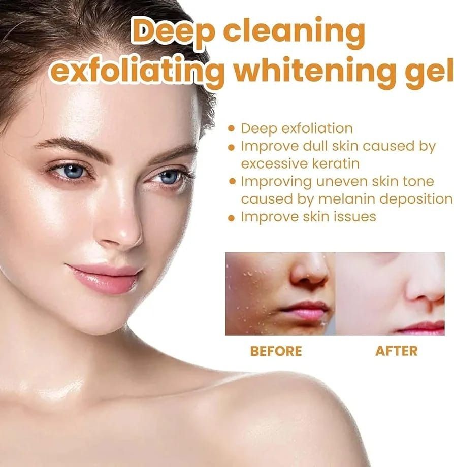 Orange Enzymes Exfoliating & Brightening Gel | Deep Cleansing Face Gel for Smooth, Glowing & Refreshed Skin (60ml) View Gallery - Pakistan