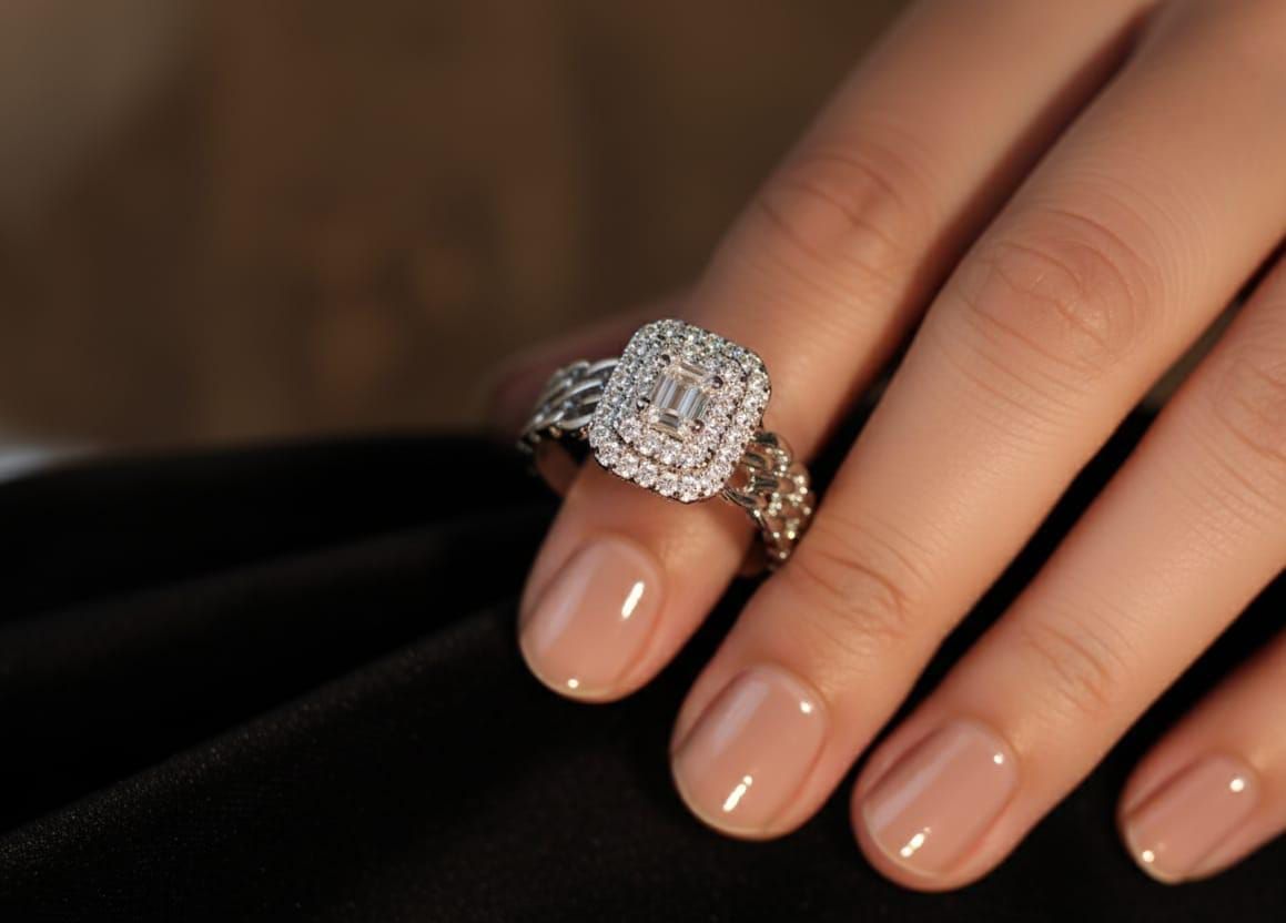 Sparkling Zircon Rings For Women | Stylish Crystal Design Fashion Jewelry For Daily And Party Wear PXJ-133 View Gallery - Pakistan