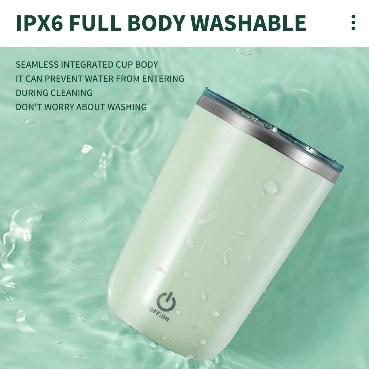 350ml Stainless Steel Automatic Self Stirring Mug Coffee Milk Juice Mixing Cup Magnetic Stirring Cup For Home Office And Travel (Random Color) View Gallery - Pakistan