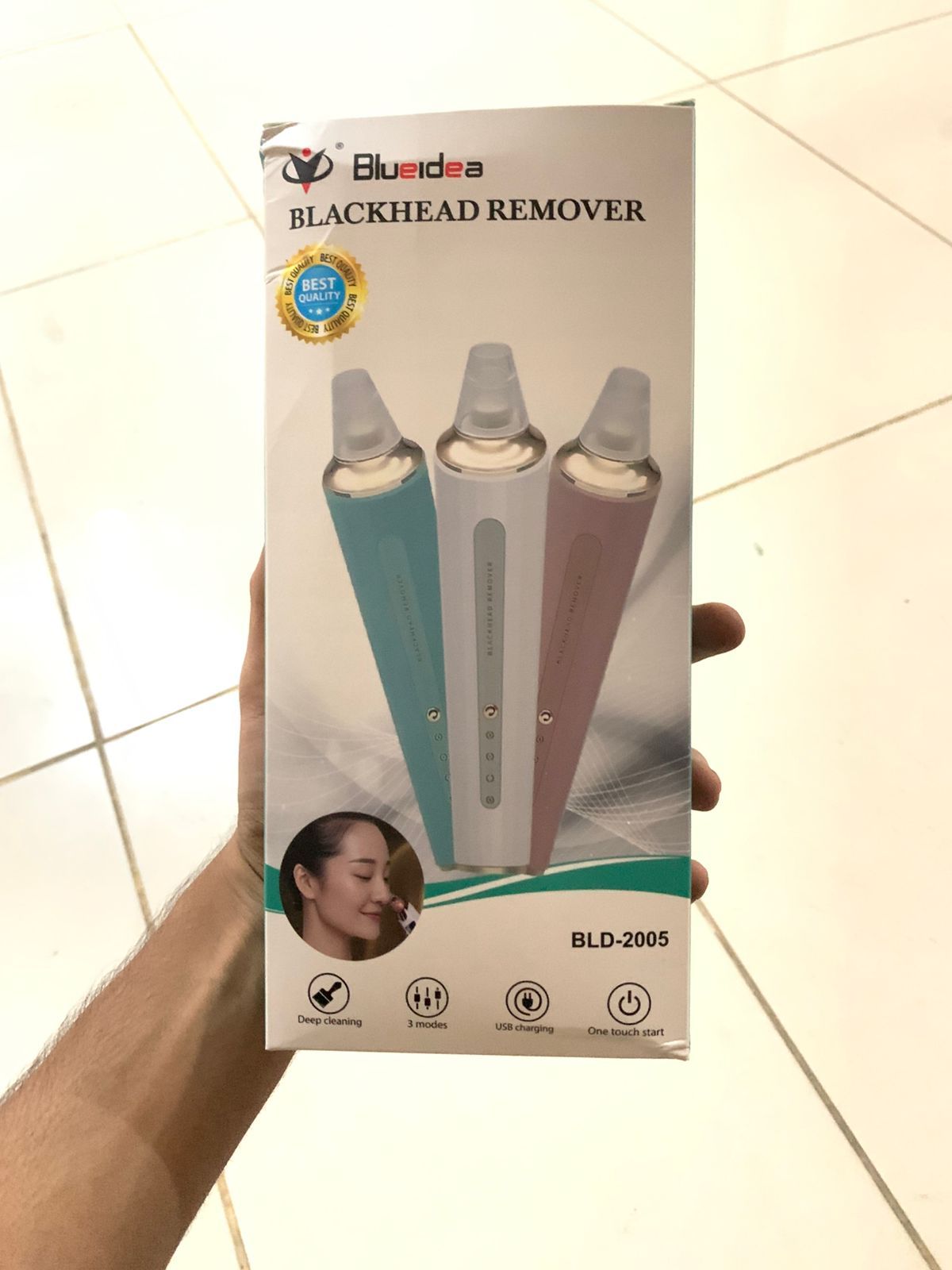 Vacuum Blackhead Remover | Electric Facial Cleanser & Pore Cleaner | Rechargeable Suction Tool for Deep Skin Cleansing View Gallery - Pakistan