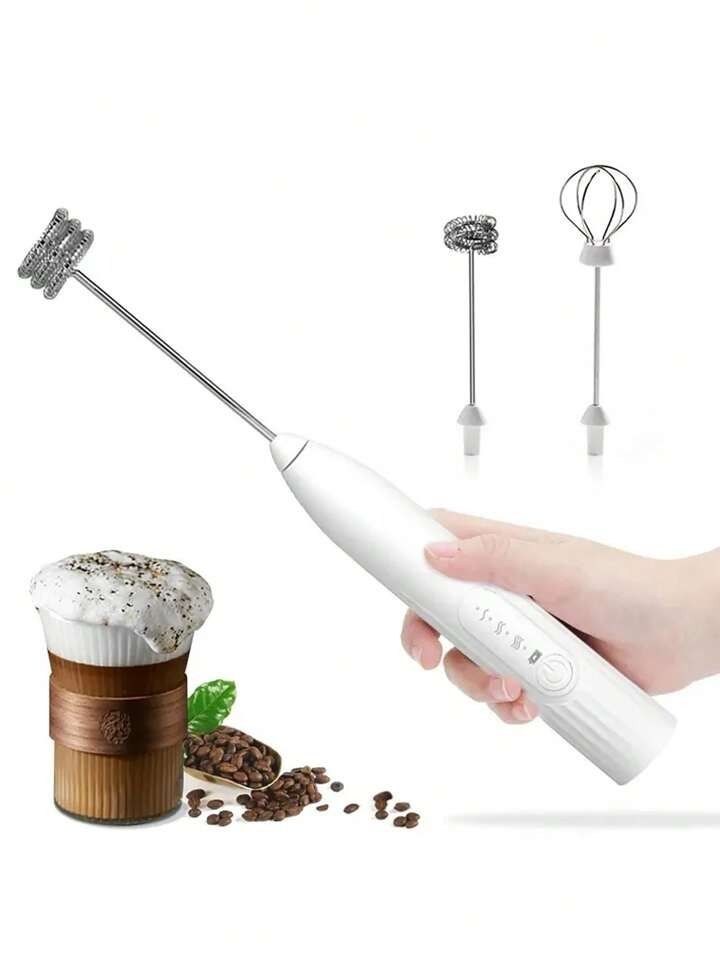 Electric Coffee Beater | Handheld Milk Frother & Mini Blender | Powerful Foam Maker for Coffee, Cappuccino & Beverages View Gallery - Pakistan
