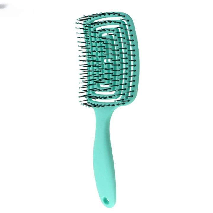 2-in-1 Scalp Massager Comb – Relaxing Hair Brush for Deep Scalp Stimulation & Improved Hair Growth (Random Color) View Gallery - Pakistan