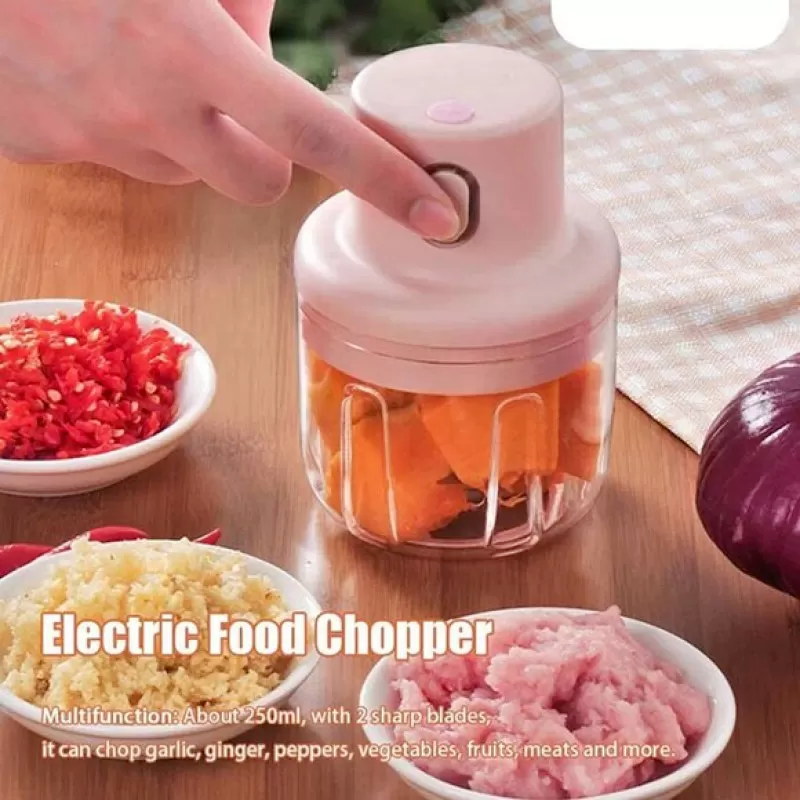 Intelligent Garlic Machine | Electric Garlic Chopper & Grinder | Smart Mini Food Processor for Quick Garlic & Spice Prep View Gallery - Pakistan