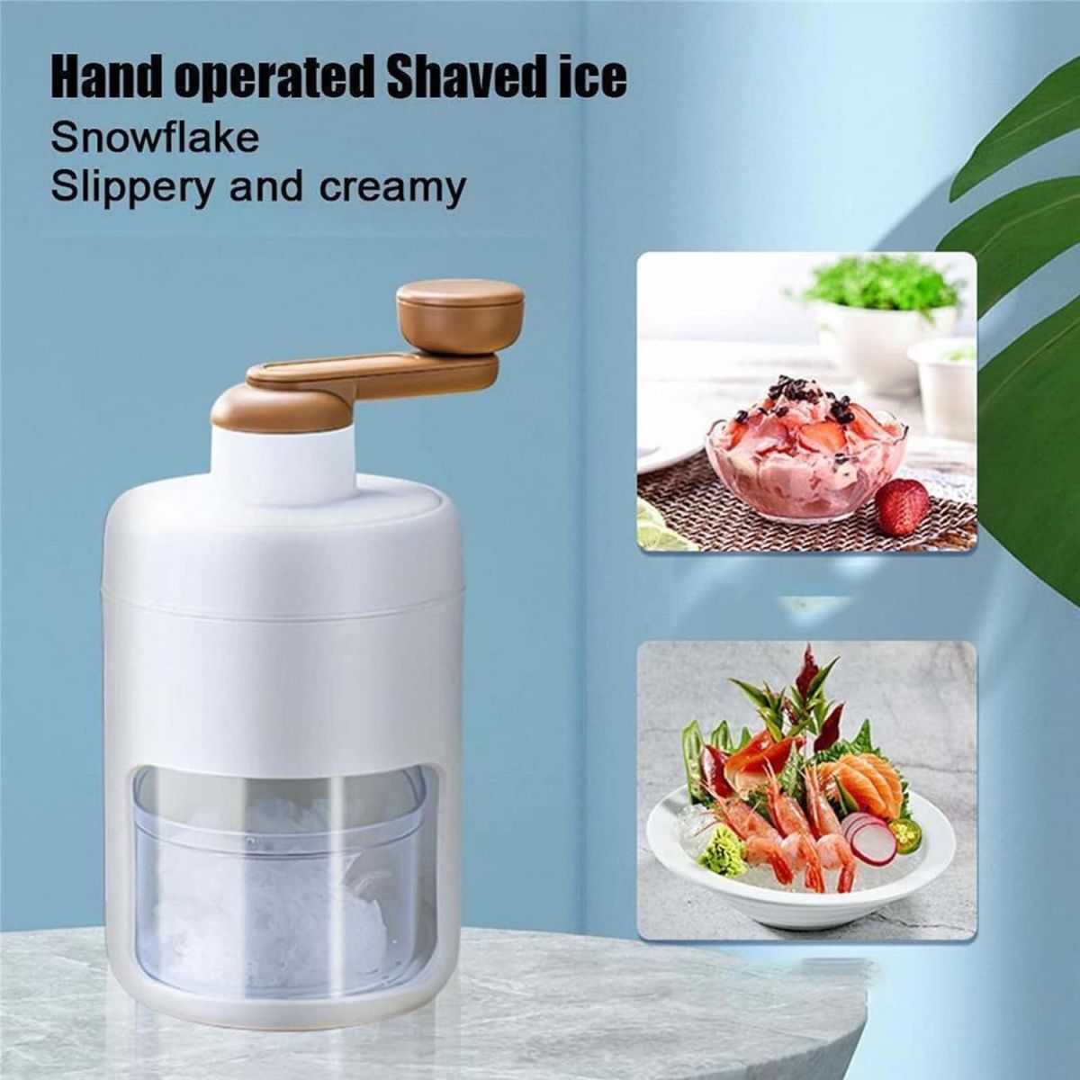 Manual Ice Shaver Crusher For Home And Kitchen Use View Gallery - Pakistan