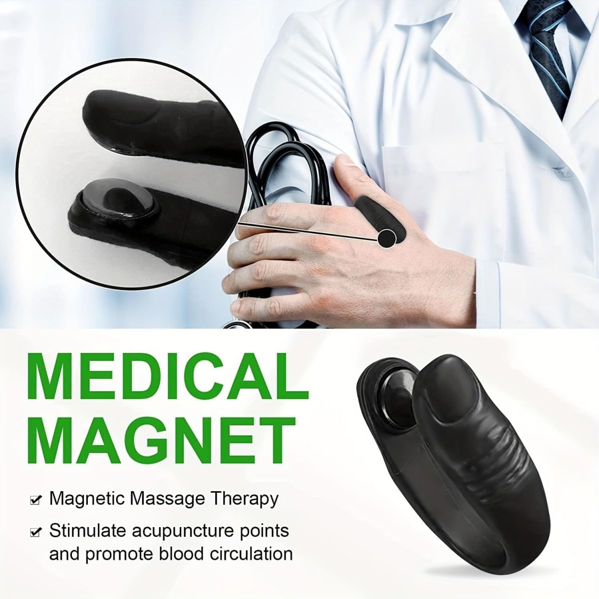Magnetic Sugar Control Acupressure Point Clip For Natural Blood Sugar Balance View Gallery - Pakistan