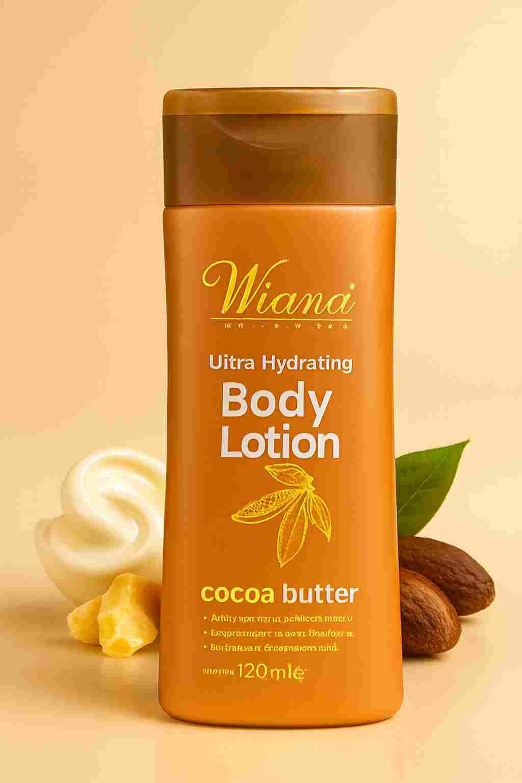 Wiana Cocoa Butter Body Lotion | Deep Moisturizing & Nourishing Cream for Soft, Smooth, Glowing Skin – 400ml View Gallery - Pakistan