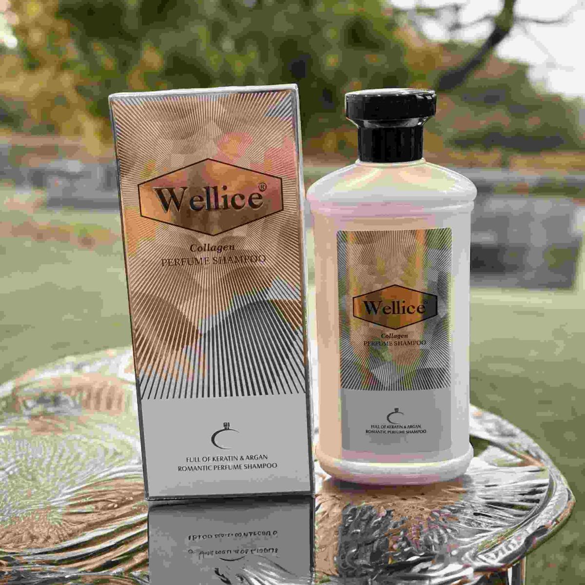 Wellice Collagen Perfume Shampoo – Strengthening Formula with Long-Lasting Fragrance for Smooth & Shiny Hair View Gallery - Pakistan