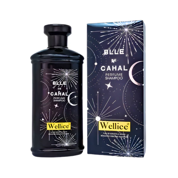 Wellice Blue De Cahal Perfume Shampoo – Long-Lasting Fragrance, Deep Clean & Silky Smooth Hair Care View Gallery - Pakistan