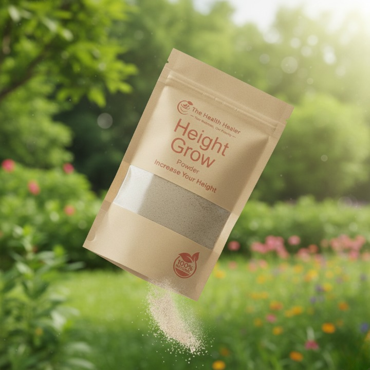 The Health Healer Height Grow Powder – 100% Natural Height Increase Supplement