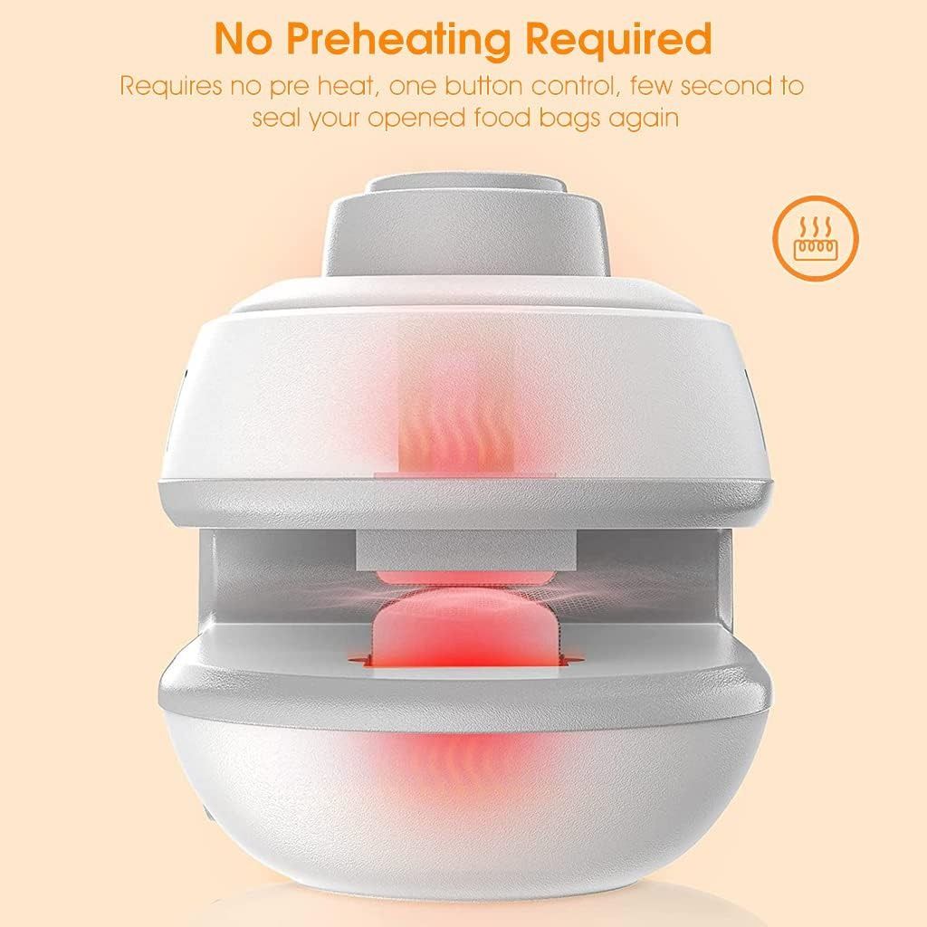 1 Pc Mini Heat Sealing Machine 2-In-1 Cutter & Sealer With USB Cable – Compact USB Rechargeable Food Bag Sealer For Snacks And Storage (Random Color) View Gallery - Pakistan