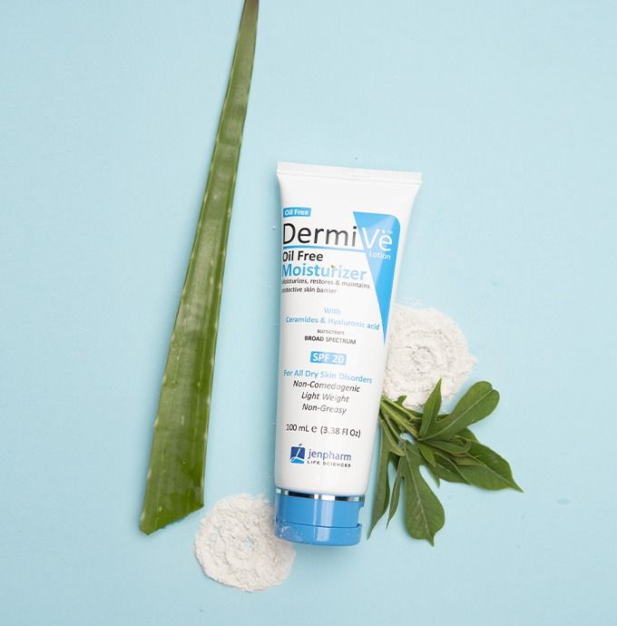 Dermive Oil Free Moisturizer 100ml – Lightweight, Non-Greasy Hydration For Oily, Combination, And Sensitive Skin View Gallery - Pakistan
