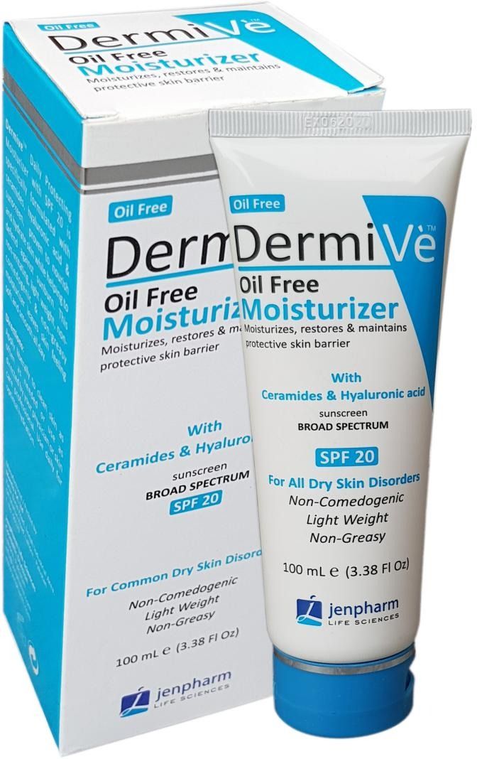 Dermive Oil Free Moisturizer 100ml – Lightweight, Non-Greasy Hydration For Oily, Combination, And Sensitive Skin View Gallery - Pakistan
