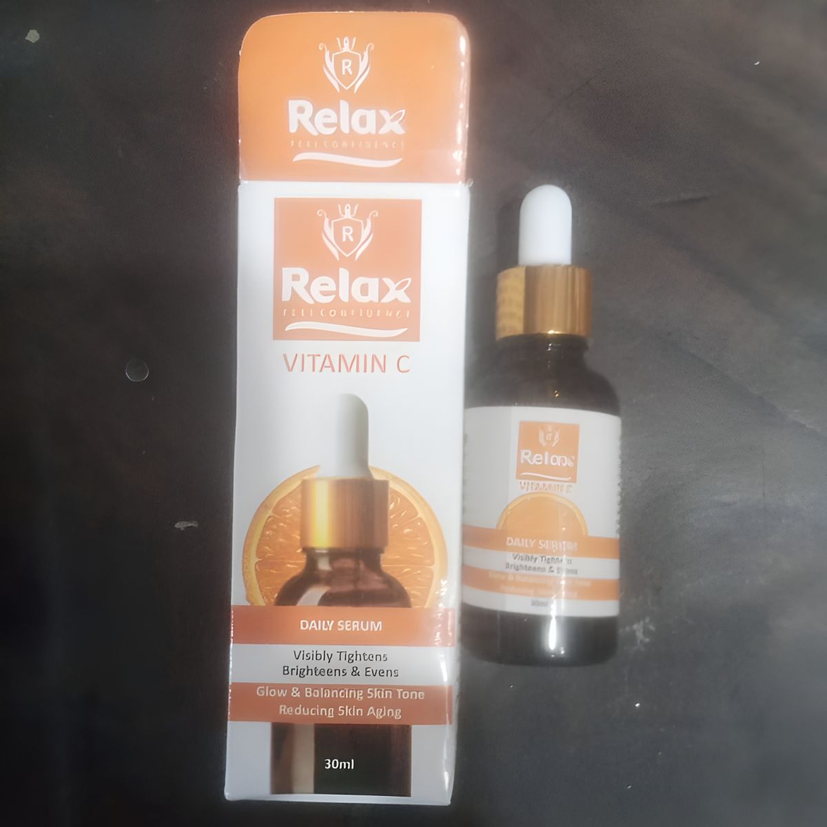 Relax Vitamin C Daily Face Serum – Brightening, Anti-Aging & Hydrating Formula For Healthy Radiant Skin (30ml) View Gallery - Pakistan
