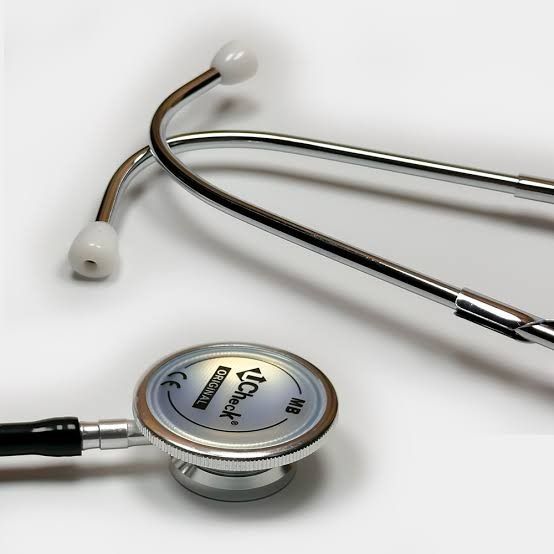 Ucheck Original Dual Head Stethoscope – Professional Double-Sided Stethoscope for Doctors, Nurses & Medical Students View Gallery - Pakistan
