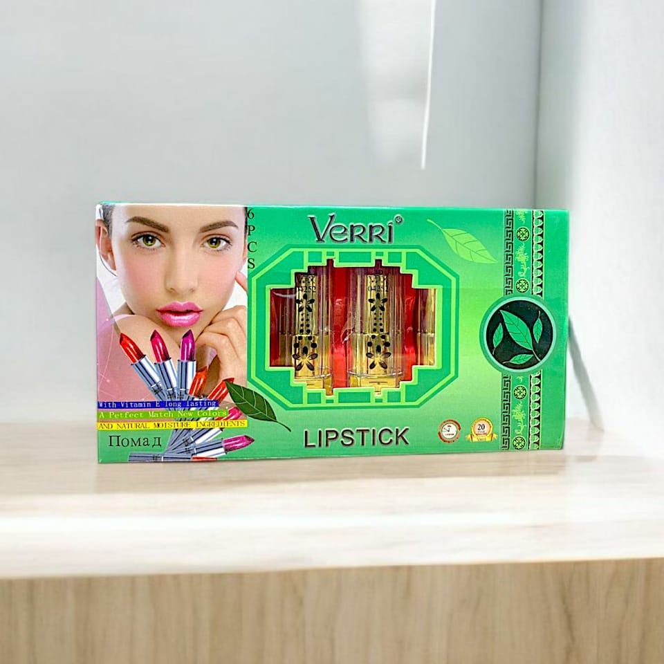 Matte Velvet Lipstick Set Of 6 – Richly Pigmented Shades Of Pink With Soft, Creamy Texture And Long-Lasting Wear For Elegant And Bold Lips View Gallery - Pakistan