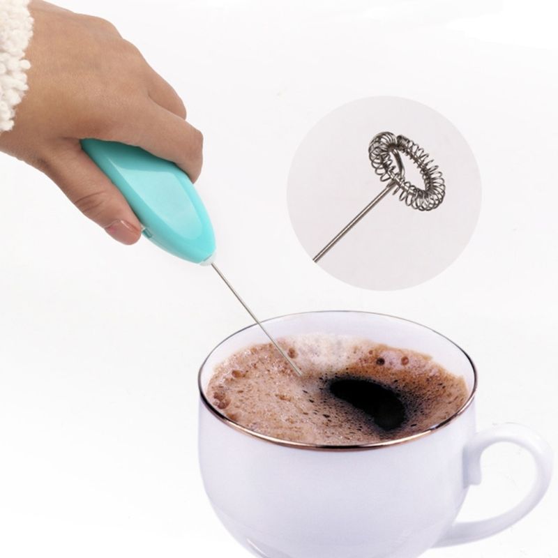 Multipurpose Electric Coffee Beater & Milk Frother | Handheld Mini Blender & Egg Whisk ( random colour ) View Gallery - Pakistan