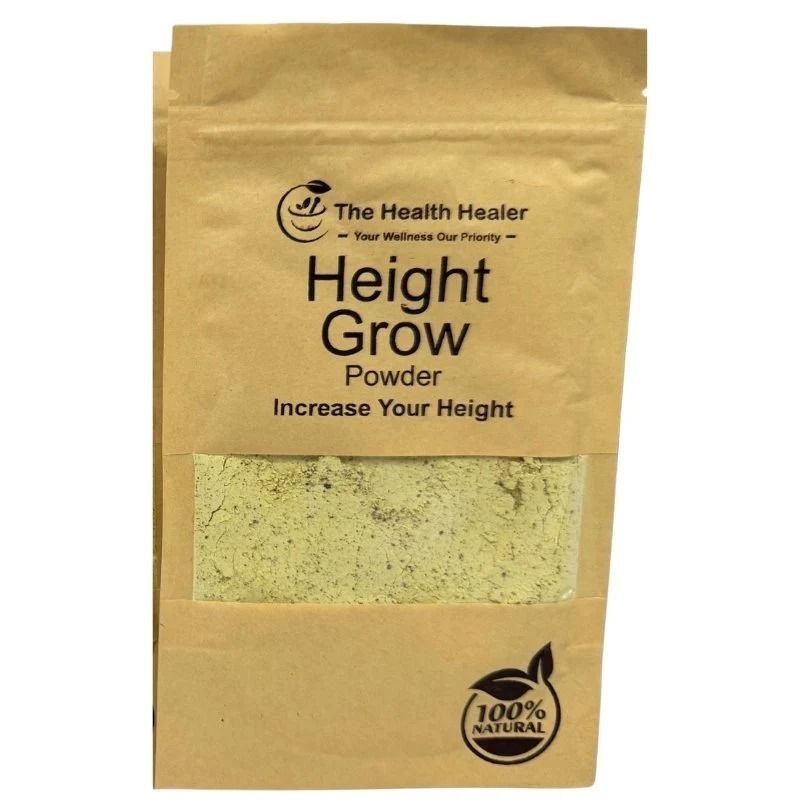 The Health Healer Height Grow Powder – 100% Natural Height Increase Supplement (100 grams) View Gallery - Pakistan