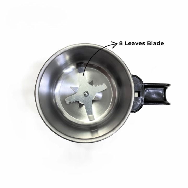 RAF Stainless Steel Electric Coffee Grinder – High-Power Bean & Spice Blender for Home Use View Gallery - Pakistan