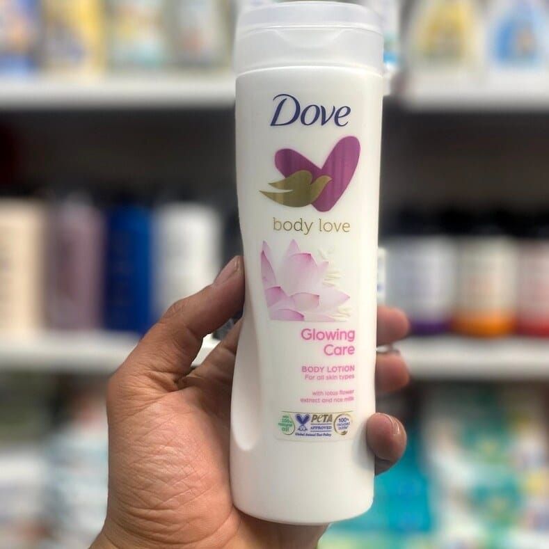 Dove Glowing Care Body Lotion 250ml | Deep Nourishing And Hydrating Liquid Lotion For Smooth, Radiant, And Soft Skin View Gallery - Pakistan