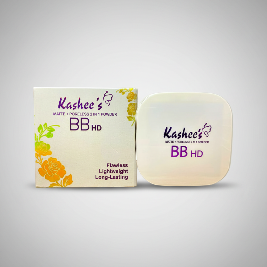 Kashees 2 In 1 Flawless BB HD Face Powder – Dual Action Brightening And Smoothing Powder For Perfect Coverage And Long-Lasting Matte Finish View Gallery - Pakistan