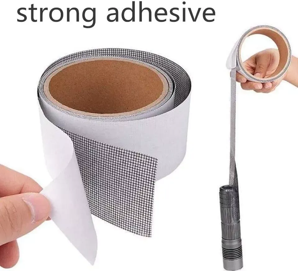 Mesh Roll Tape Window Screen Repair Patch – Strong Self-Adhesive Fiberglass Mesh, Easy DIY Screen Repair Tape For Windows & Doors View Gallery - Pakistan