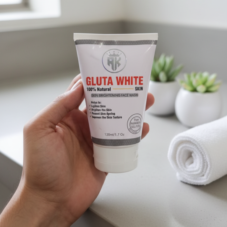 Gluta White Skin Brightening Face Wash 120ml – 100% Natural Formula For Clear, Radiant, And Smooth Skin View Gallery - Pakistan