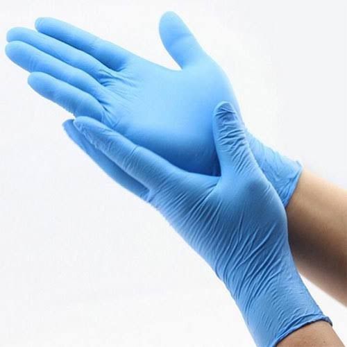 Safety Fine Disposable Nitrile Gloves Powder Free 100 Pcs Box – Durable, Non-Sterile, Latex Free Gloves For Medical, Cleaning, And Industrial Use