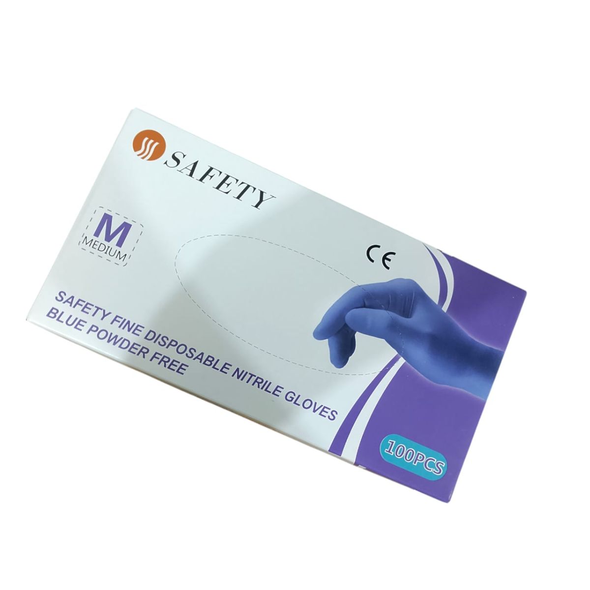 Safety Fine Disposable Nitrile Gloves Powder Free 100 Pcs Box – Durable, Non-Sterile, Latex Free Gloves For Medical, Cleaning, And Industrial Use View Gallery - Pakistan