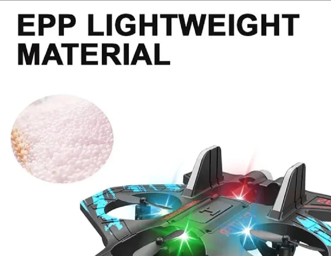 Premium RC Fighter Jet Plane – 2.4G Remote Control Foam Airplane Toy with Lights | High-Speed Glider | Helicopter Style Stunt Aircraft for Kids & Adults View Gallery - Pakistan