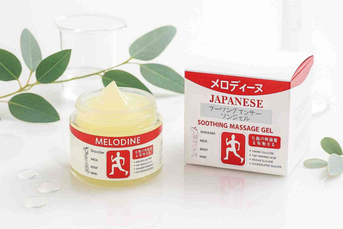 MELODINE Japanese Soothing Massage Gel – Muscle & Joint Pain Relief Cream For Shoulder, Neck, Back & Knee – Fast-Absorbing Herbal Formula View Gallery - Pakistan