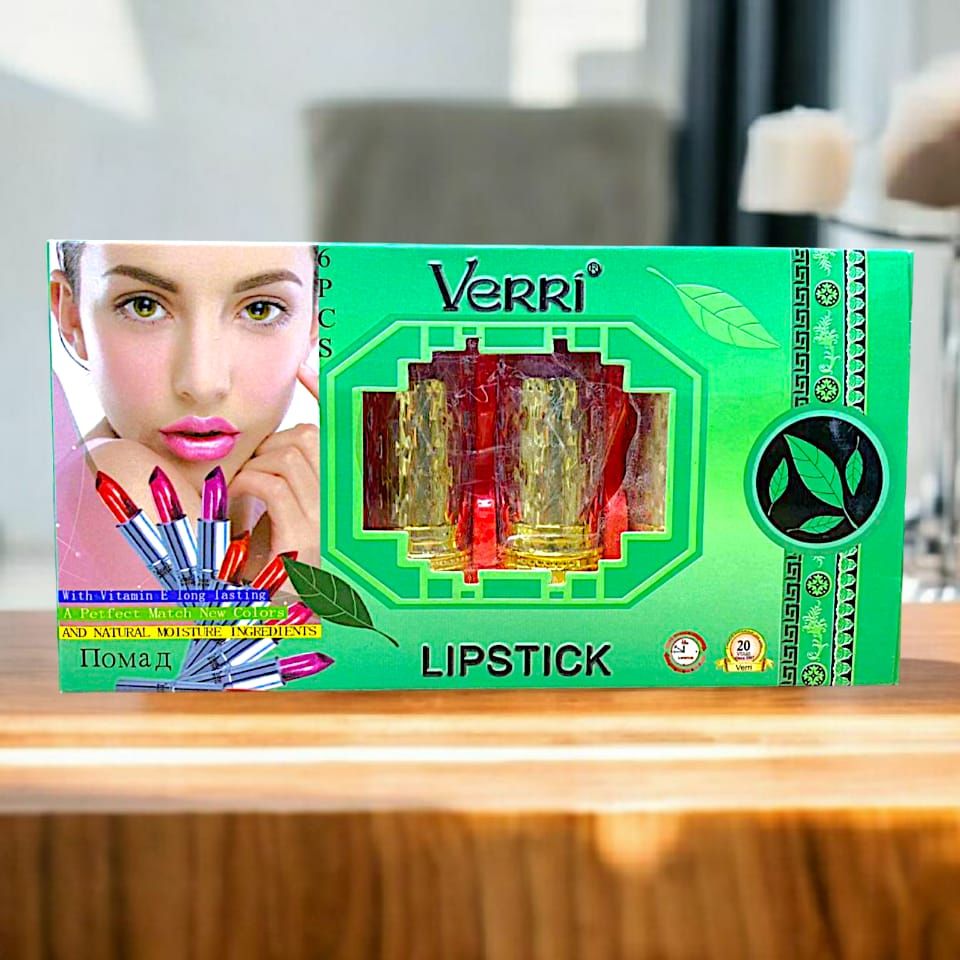 6 Pcs High Pigmented Velvet Matte Lipstick Set – Long-Lasting Multicolor Lip Shades With Smooth, Soft Texture For A Perfect Everyday Glam Look View Gallery - Pakistan