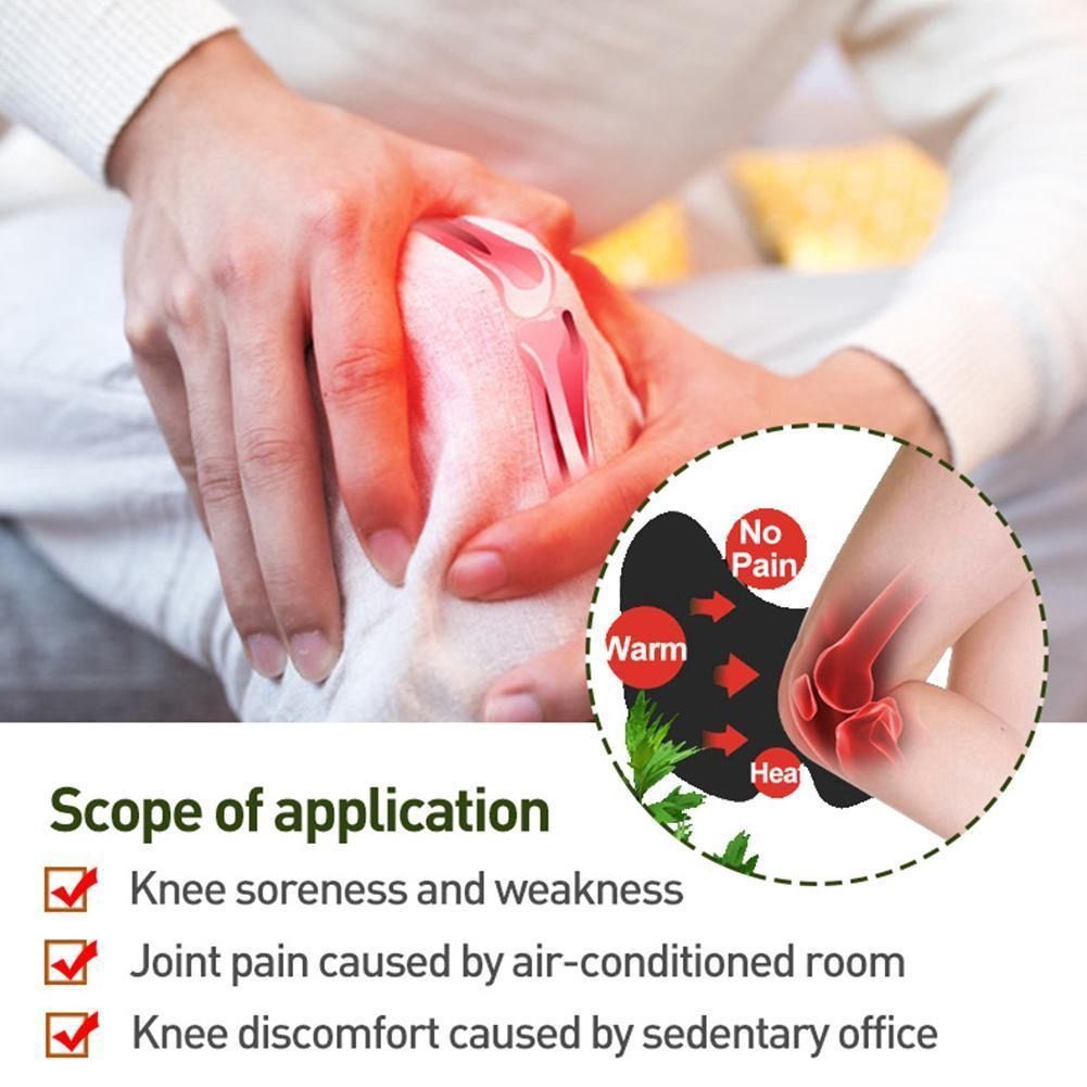 Herbal Knee Pain Relief Patch – Heat Therapy For Joint & Muscle Comfort, Natural Ingredients (Pack Of 10 Pcs) View Gallery - Pakistan