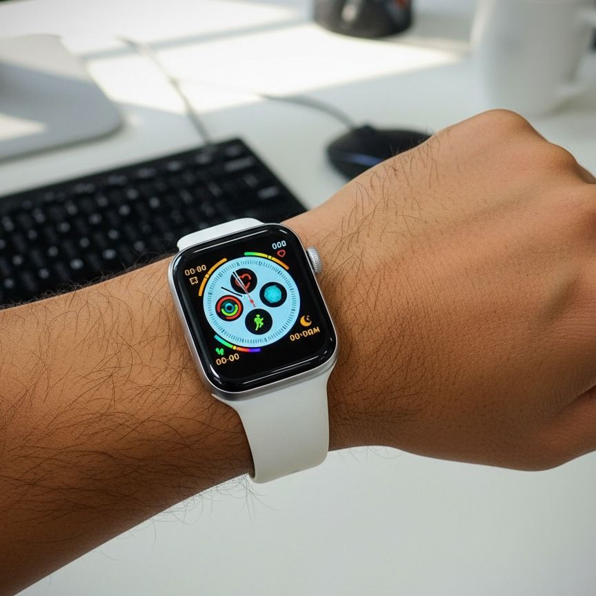 Smart Watch With Stylish Display | Comfortable Silicone Strap, Adjustable Fit, Modern Design For Everyday Wear View Gallery - Pakistan