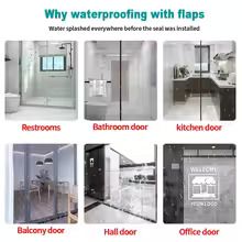 5 Meter Silicone Door Draft Stopper & Window Seal Strip – Weatherproof, Dustproof, Noise Insulation for Doors, Windows & Shower Gaps View Gallery - Pakistan