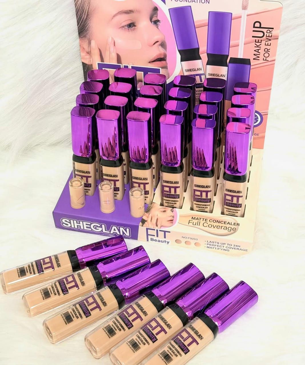 Fit Beauty Concealed | High Coverage Liquid Concealer For Flawless Finish | Long Lasting, Lightweight, And Easy To Blend Formula For All Skin Types